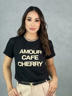 T-Shirts CLUB - AMOUR, CAFE, CHERRY - comprar online