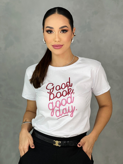 T-Shirts CLUB - GOOD BOOK, GOOD DAY - comprar online