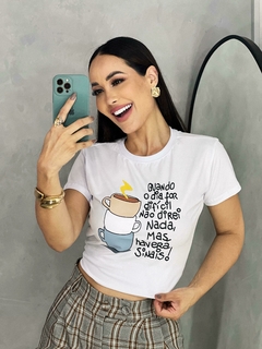 T-Shirts CLUB - QUANDO O DIA FOR DIFÍCIL