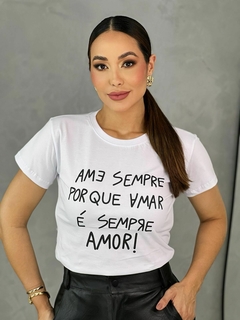 T-Shirts CLUB - AME SEMPRE