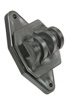 ISOLADOR EM " W " PRETO (25 unid.)