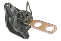 ISOLADOR COM PINO MOVEL PARA PORTEIRA 2 ANEIS  (5 und)