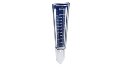 PLUVIÔMETRO DE PLÁSTICO RÍGIDO - 120 ml