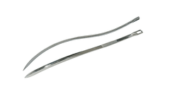 AGULHA EM S OLHO REDONDO FEUERSTEIN- INOX  (Pct c/4 unid.) - 11cm