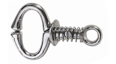 IMOBILIZADOR NASAL "FORMIGA" COM MOLA (NIQUELADO) 10 cm