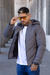 Imagen de Campera Inflada Hombre Puffer Con Corderito 100% Impermeable