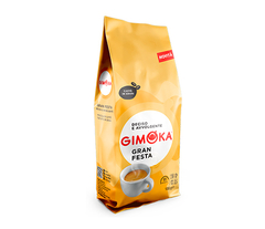 Café Tostado en Granos Gimoka Gran Festa 1kg x 2 - comprar online