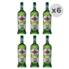 Vermouth Martini Extra Dry Botella 1L x6