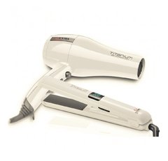 Set Ga.ma. Plancha Attiva Digital + Sec Delta Titanium Ion