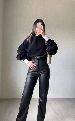 WIDE LEG ECOCUERO