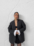 ruffle vintage blazer (exclusive item) - comprar online