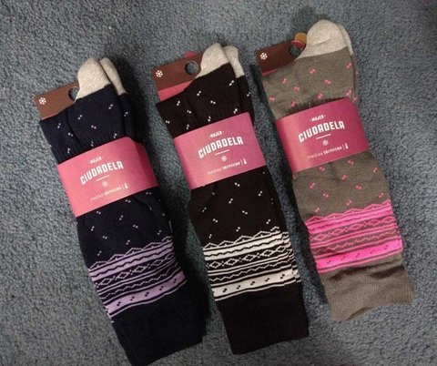 Medias Térmicas x2 Pares - Ciudadela Mujer
