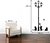 Adesivo decorativo de paredes Gatos e Poste - 180x120 cm - Mitsui