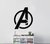 Adesivo de parede - Logo Vingadores (Avengers) 78x90 cm