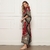kaftan Vestido longo Feminina Indiano Boho Casual - comprar online
