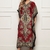 kaftan Vestido longo Feminina Indiano Boho Casual - loja online