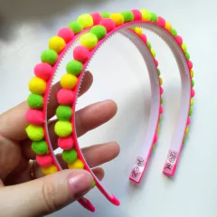 Imagem do Tiara Coloridices Pompons