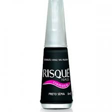 ESMALTE RISQUÉ PRETO SÉPIA