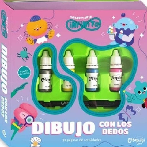 TALLER DE ARTE INFINITO - DIBUJO CON LOS DEDOS -