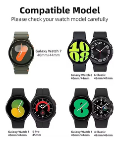 Combo Malla Acero Y Protector Para Samsung Watch 7, 40/44mm en internet