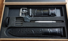 Malla Cuero Legitimo Compatible Con Relojes Samsung Watch