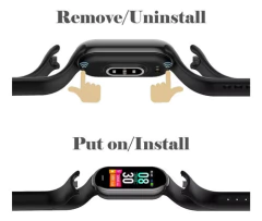Malla De Silicona Para Xiaomi Mi Band 8/9.
