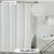 Cortina De Baño Teflón + Ganchos Acero + Protector Lisa City Blanco en internet