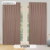 Cortina de Ambiente Blackout con Presillas y Riel 2 Paños 140 x 210 cm - ISOLAPONCE