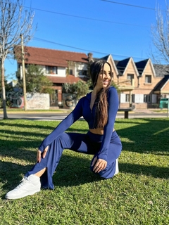 Leggings Oxford Cut Blue