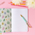 CUADERNILLO FLORES AQUA - comprar online