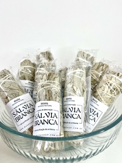 Bastão de Sálvia Branca na internet