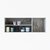Alacena 1.20 Mt 3 Puertas Con Estantes Cocina mod dl622 Delos - MyM Hogar