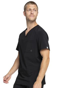 Camisa masculina CHEROKEE cores lisas e decote V - LE BLANC Moda Branca