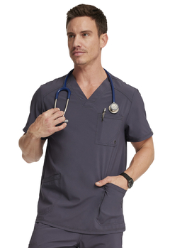 Camisa masculina CHEROKEE cores lisas e decote V