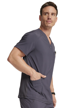 Camisa masculina CHEROKEE cores lisas e decote V - comprar online