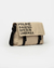 Bandolera Daily en efecto cuero rubber