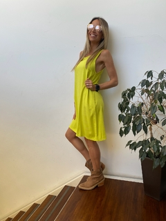 VESTIDO VIENNA LIMA - comprar online