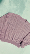 SWETER TRENZADO