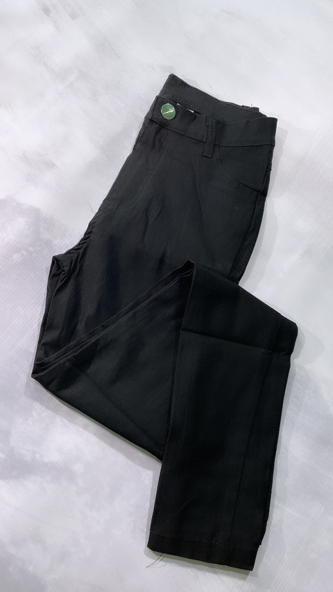 PANTALÓN BENGALINA CHUPIN NEGRO CLÁSICO
