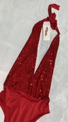 BODY ROJO LENTEJUELAS - comprar online