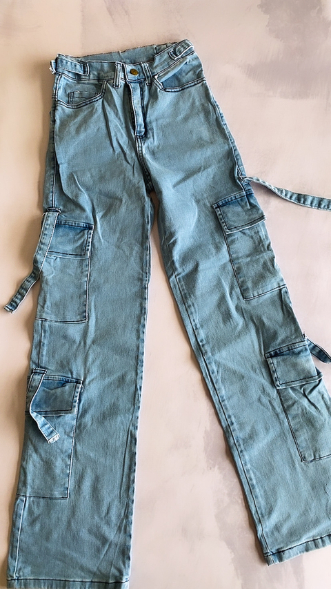 WIDE LEG ELASTIZADO TIRAS