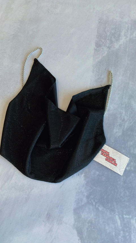 TOP BUCHE NEGRO CADENITA ESPALDA - comprar online