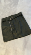 POLLERA TAJO CINTO HEBILLA CIERRE - comprar online