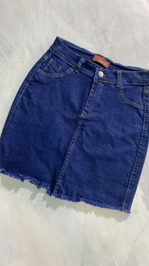 POLLERA JEANS ELASTIZADA - comprar online