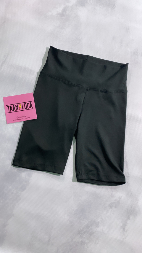 BIKER CLASICA LYCRA NEGRO