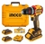 TALADRO ATORNILLADOR SUPER INGCO-P20S 66N.M BRUSHLESS C/2XBATERIA C/CARGADOR C/MALETIN CDLI20668-4 en internet
