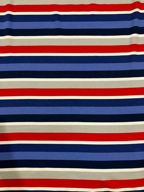 FRISA RAYADA ROJO Y MARINO