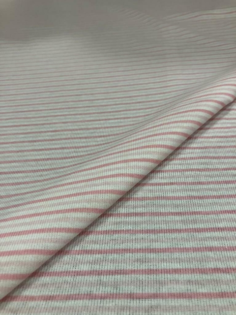INTERLOCK TEJIDO RAYA FINA ROSA