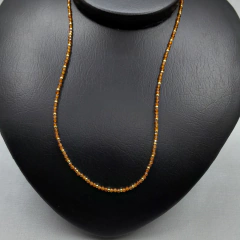 GARGANTILHA REALEZA OURO HESSONITA - comprar online