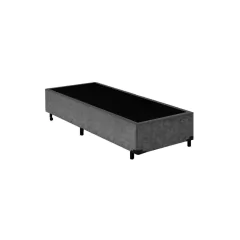Cama Box Universal Suede Solteiro King 96x203x41cm na internet
